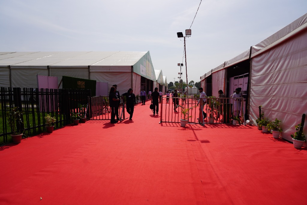 Exhibition Hall Pathway Display